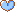 قلب أزرق